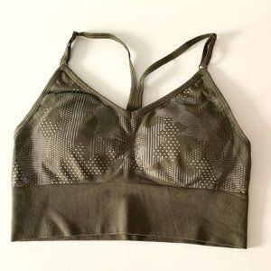 Green Sports Bra